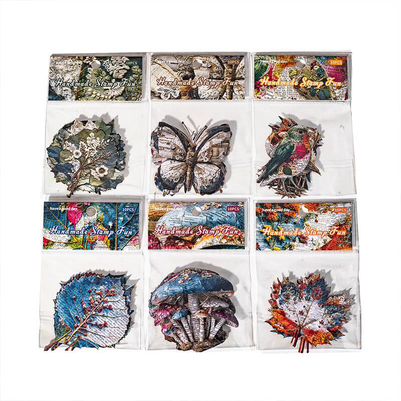 NatureTheme-HardCardStickers-Scrapbook