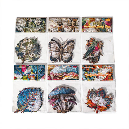 NatureTheme-HardCardStickers-Scrapbook