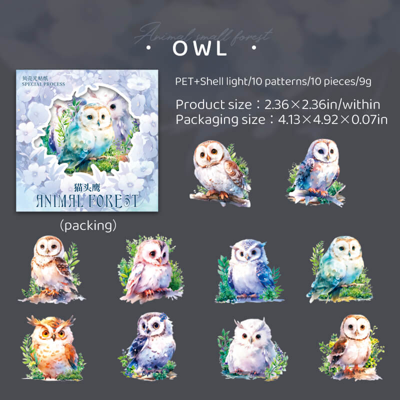 Owl-Stickers-Scrapbooking