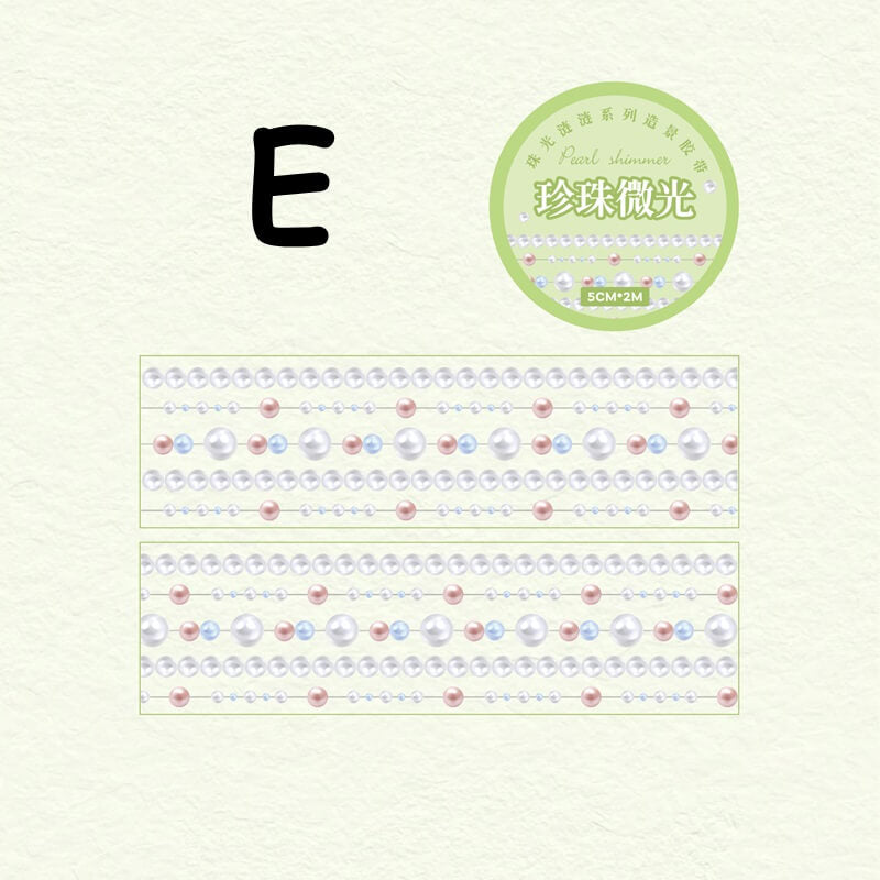 Pearlchain-tape-Scrapbook-E