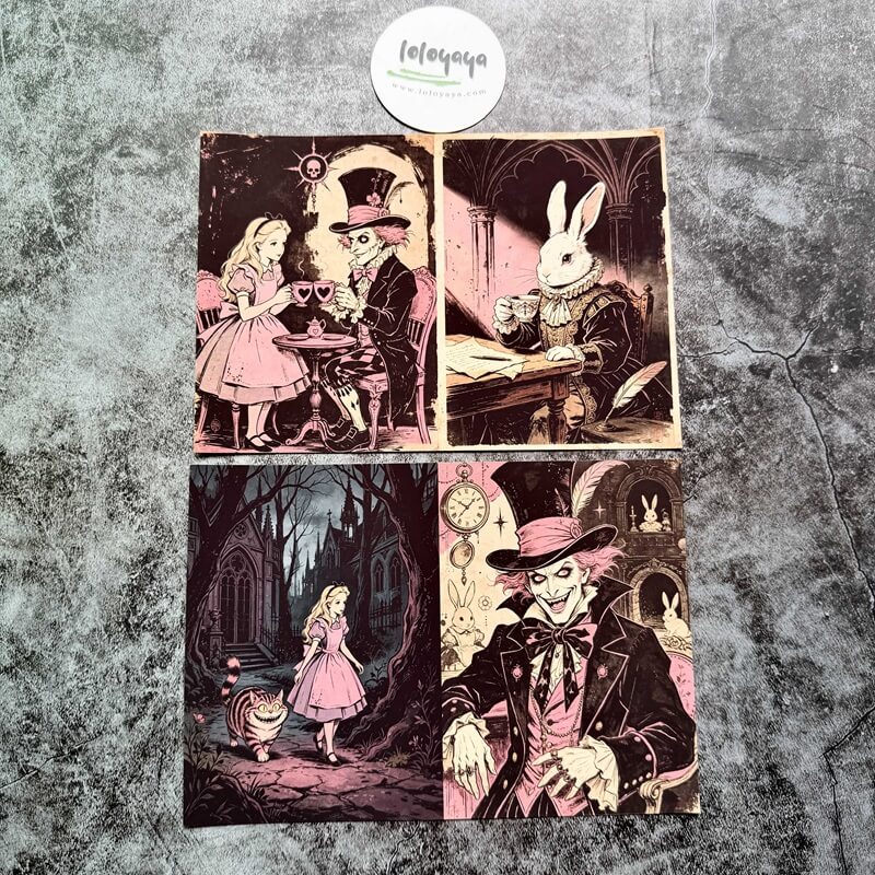 PinkAliceinWonderland-Paper-Scrapbook-2