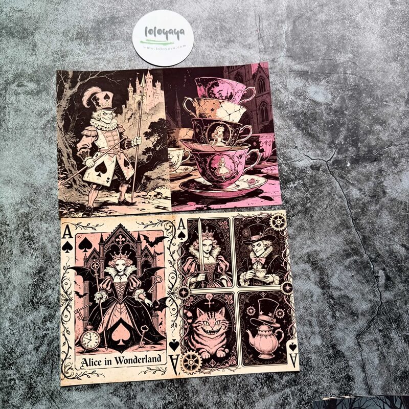 PinkAliceinWonderland-Paper-Scrapbook-3
