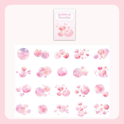 PinkDreamyBubble-Stickers-Scrapbook