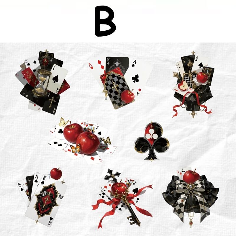 PlayingCard-HardCardStickers-Scrapbook-B