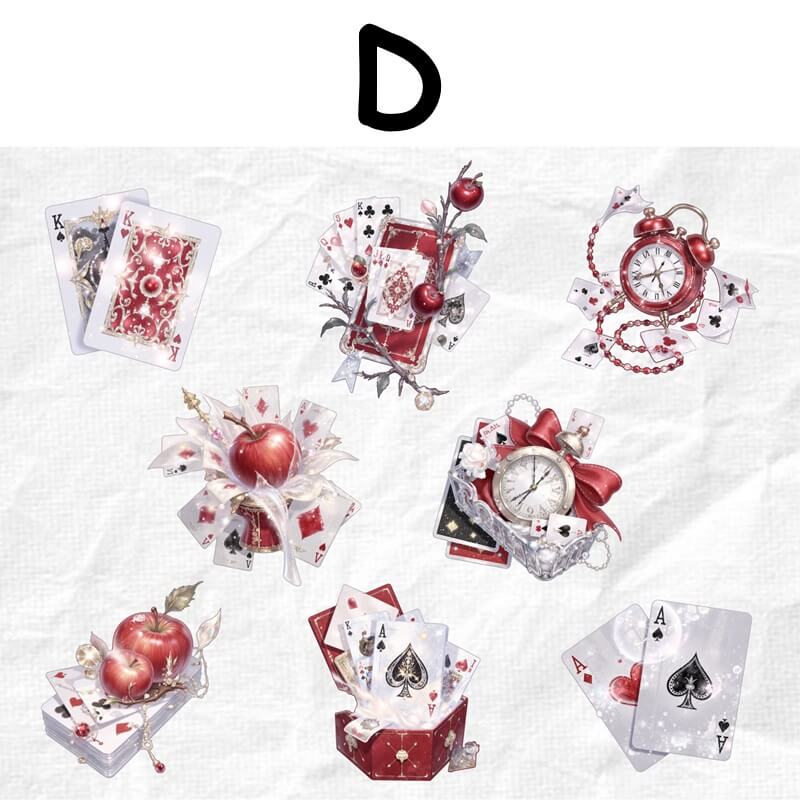 PlayingCard-HardCardStickers-Scrapbook-D