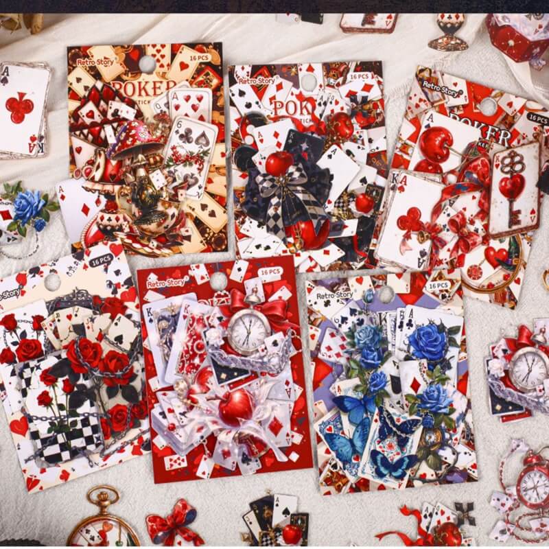 PlayingCard-HardCardStickers-Scrapbook