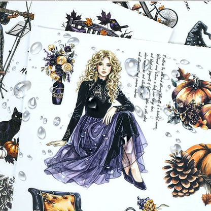 PumpkinandSpellboundHalloweenstickerbookwithpumpkins_blackcatsandmagicalcharacters-2