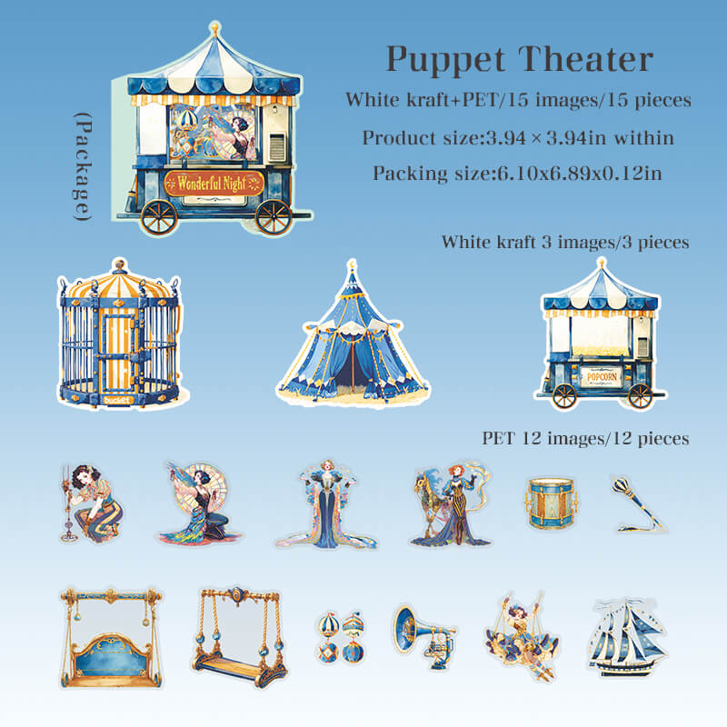 PuppetTheater-Stickers-Scrapbook