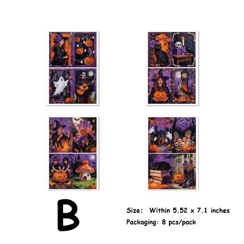 PurpleHalloween-Paper-Scrapbooking-B