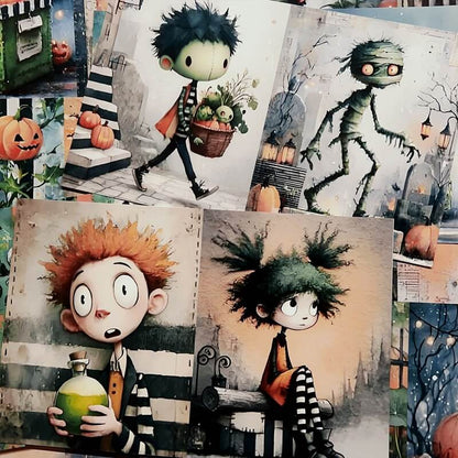 QuirkyCartoonHalloween-Paper-Scrapbooking-6