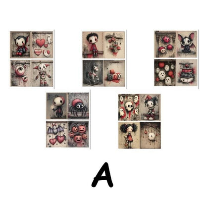 QuirkyCartoonHalloween-Paper-Scrapbooking-A
