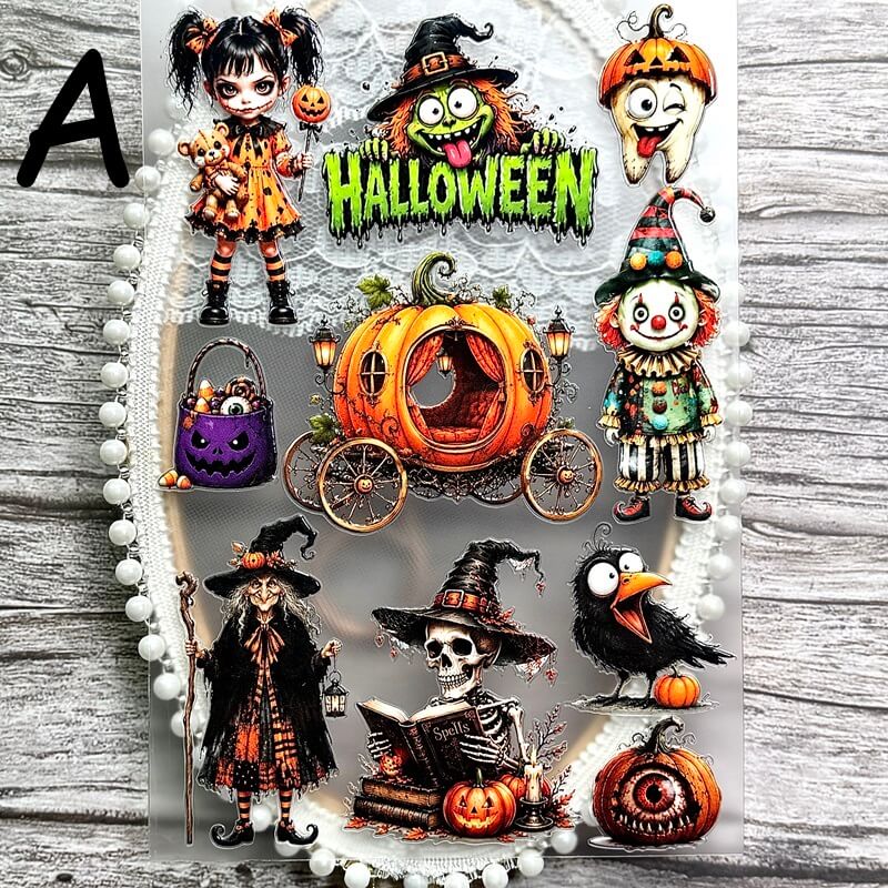 QuirkyHalloween-EmbossedStickers-Scrapbook-A