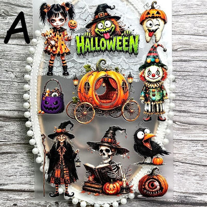 QuirkyHalloween-EmbossedStickers-Scrapbook-A