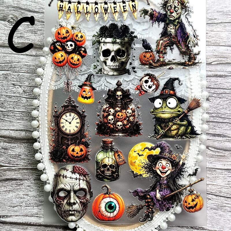 QuirkyHalloween-EmbossedStickers-Scrapbook-C