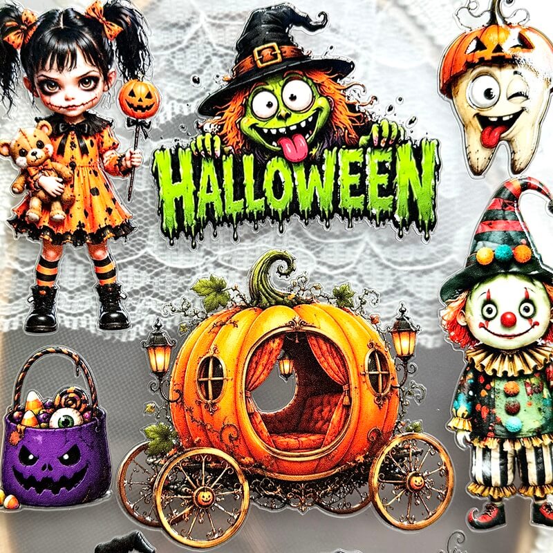QuirkyHalloween-EmbossedStickers-Scrapbook