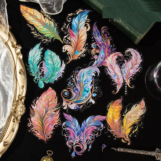  RainbowFeathers-Stickers-Scrapbooking