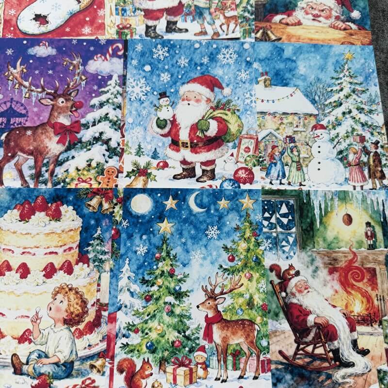 RetroCartoonChristmas-Paper-Scrapbooking-2