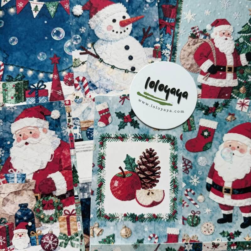 RetroCartoonChristmas-Paper-Scrapbooking-6