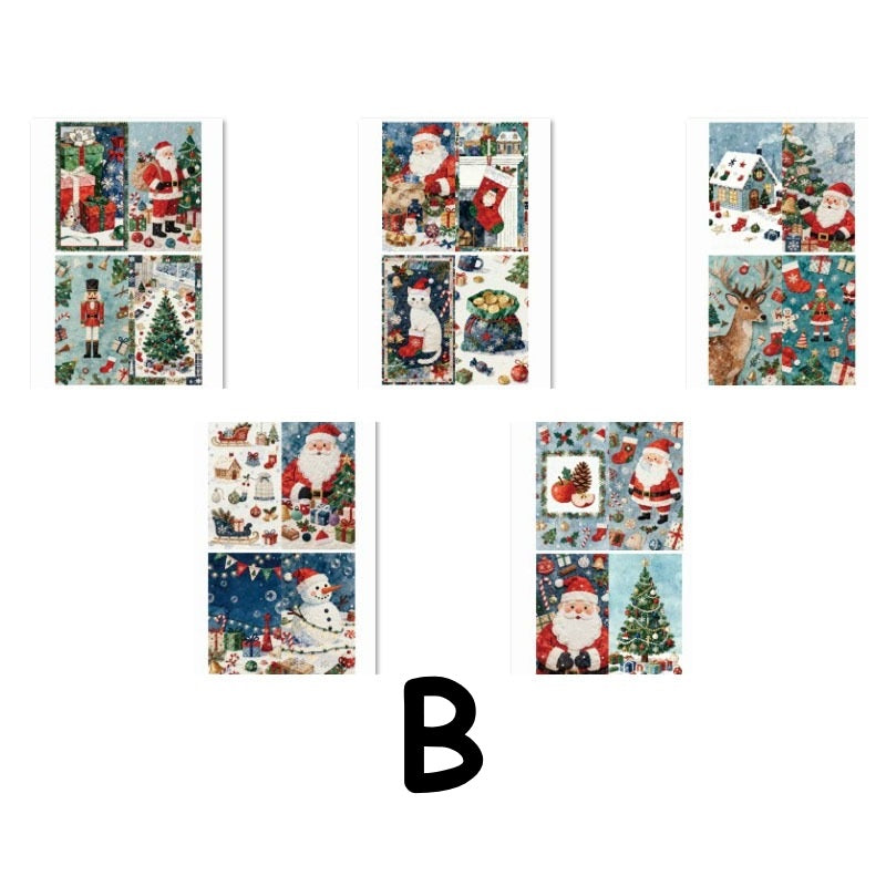 RetroCartoonChristmas-Paper-Scrapbooking-B