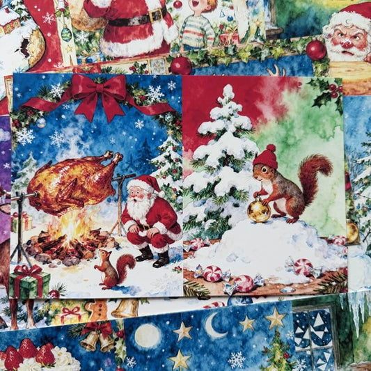 RetroCartoonChristmas-Paper-Scrapbooking