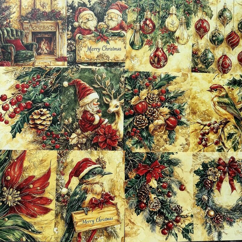 RetroChristmas-PaperCraft-Scrapbooking-1