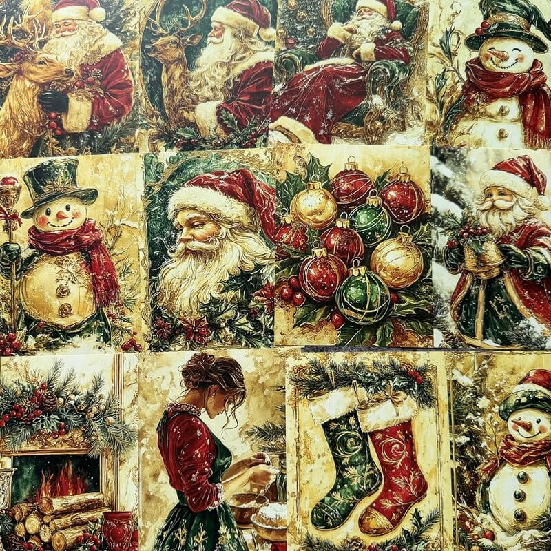 RetroChristmas-PaperCraft-Scrapbooking