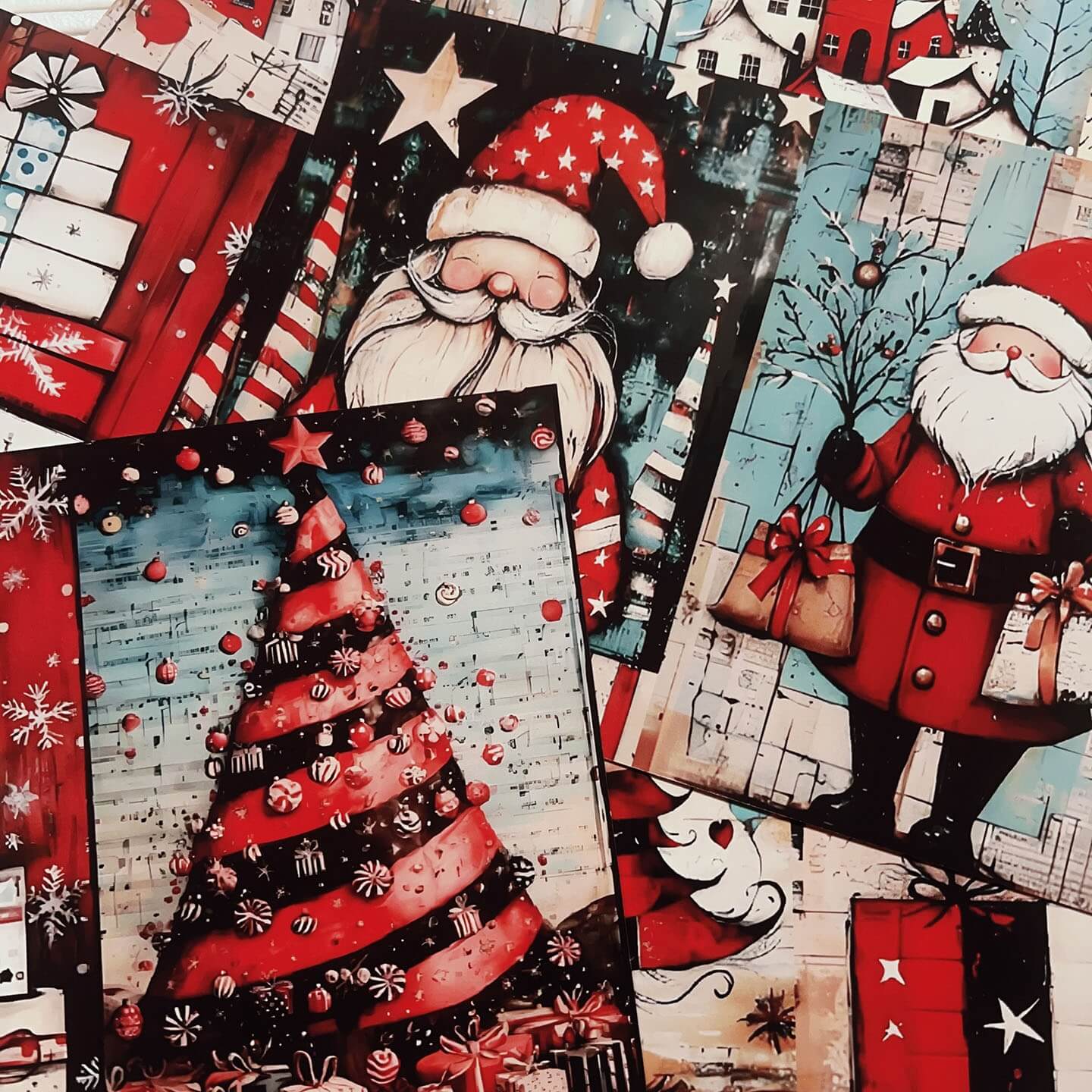 RetroCuteSantaClaus-Paper-Scrapbooking-1