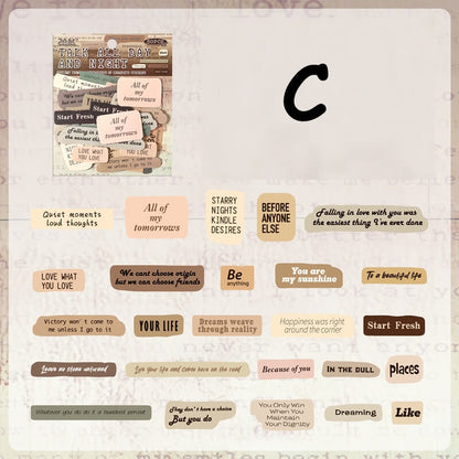 RetroEnglishWord-Sticker-Scrapbook-C