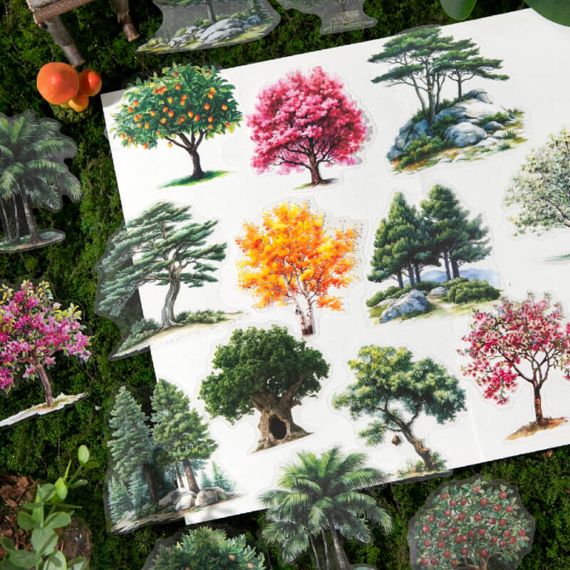 RomanticForest-Stickers-Scrapbook-1