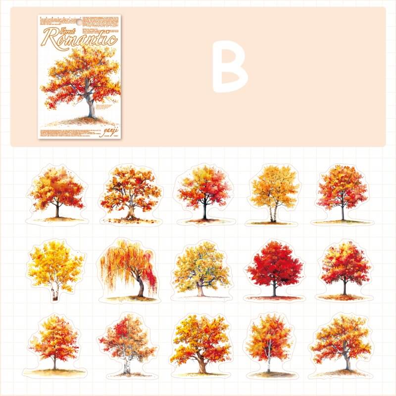 RomanticForest-Stickers-Scrapbook-B