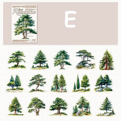 RomanticForest-Stickers-Scrapbook-E