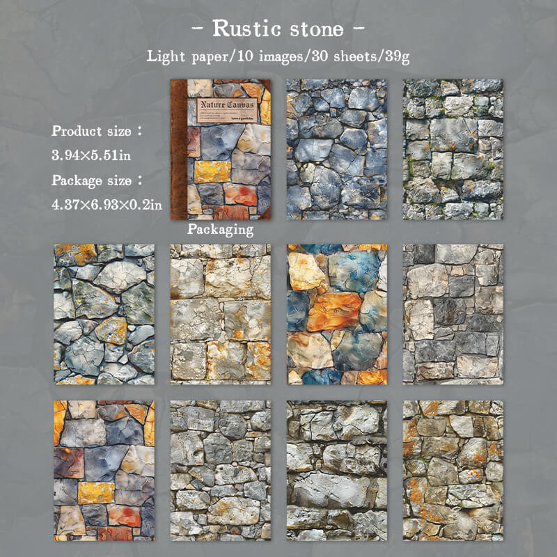Rusticstone-paper-scrapbook