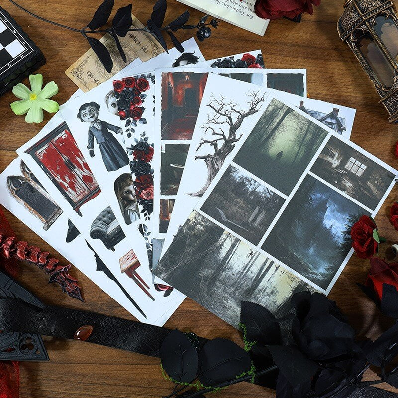 SilentFear-StickerBook-Junkournal-1