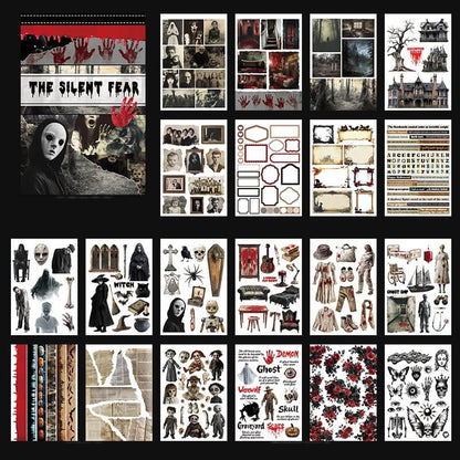 SilentFear-StickerBook-Junkournal-2