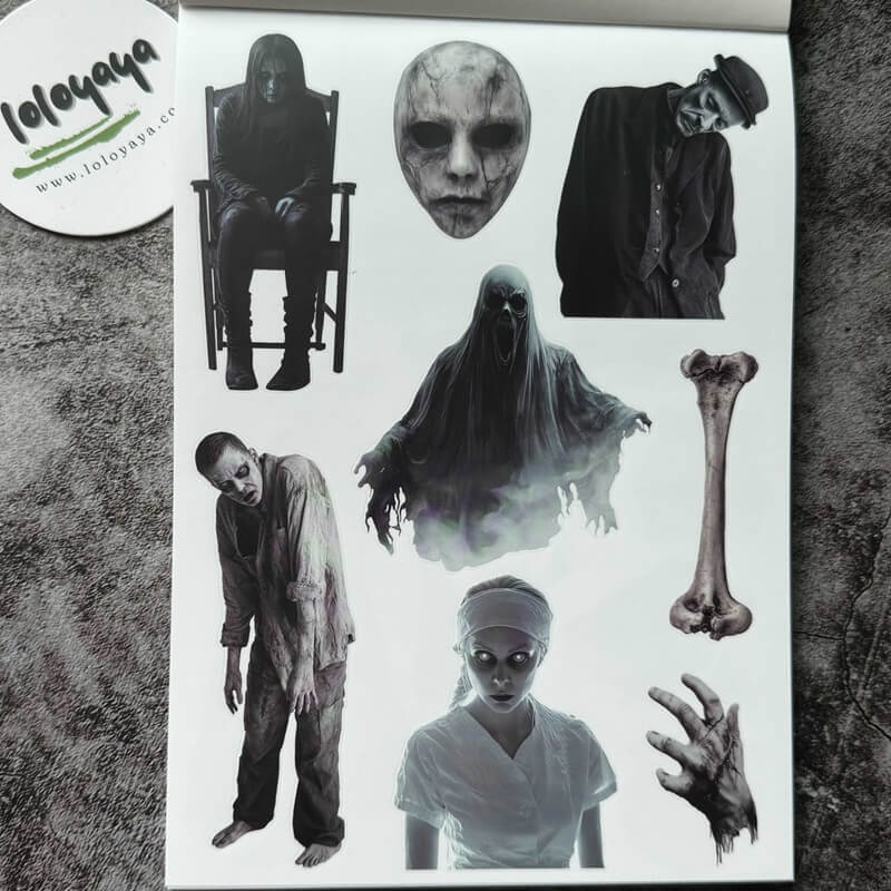 SilentFear-StickerBook-Junkournal-3