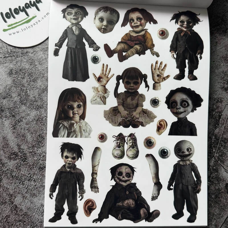 SilentFear-StickerBook-Junkournal-4