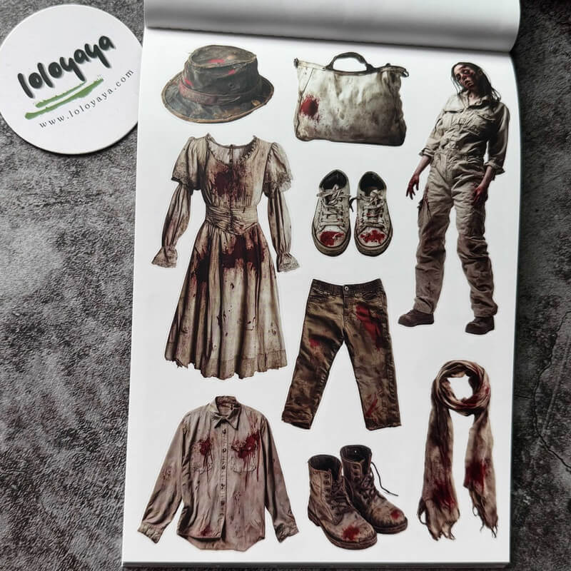 SilentFear-StickerBook-Junkournal-7