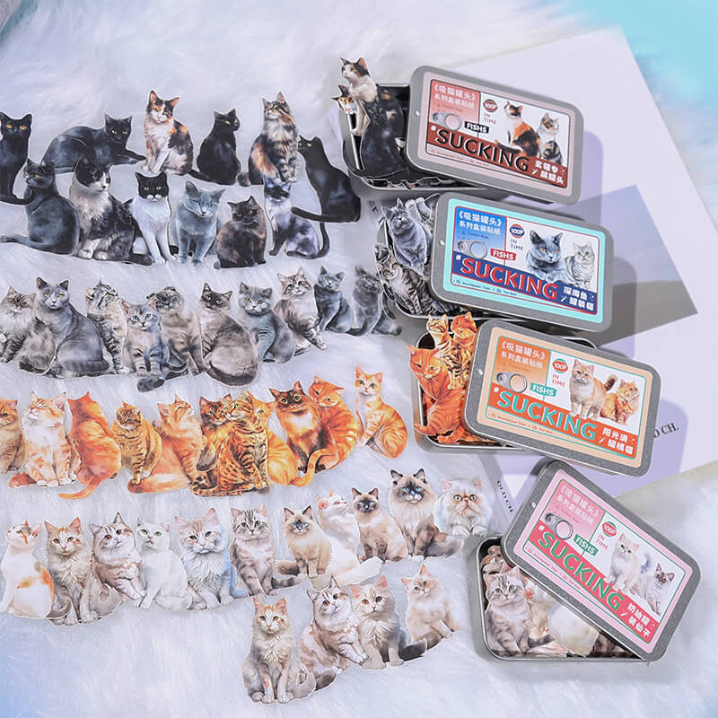 Small size cat stickers – loloyaya