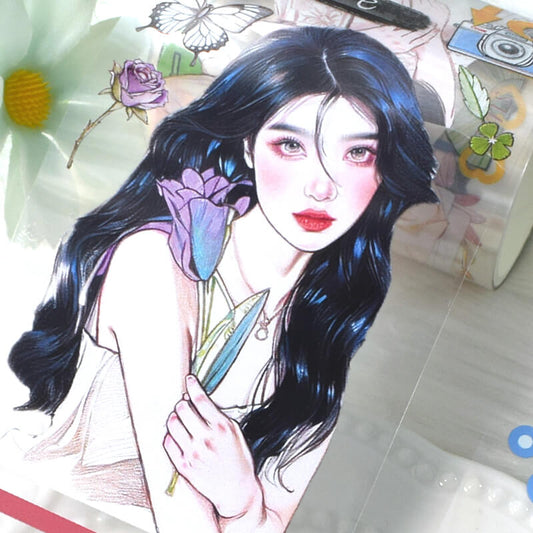 SmilingGirl-Tape-Scrapbook-4