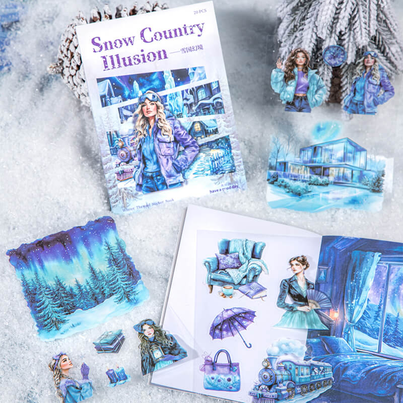 SnowCountryFantasy-StickerBook-Scrapbook-2