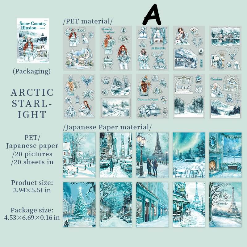 SnowCountryFantasy-StickerBook-Scrapbook-A