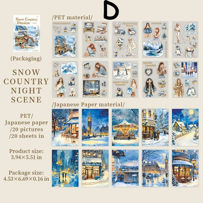 SnowCountryFantasy-StickerBook-Scrapbook-D