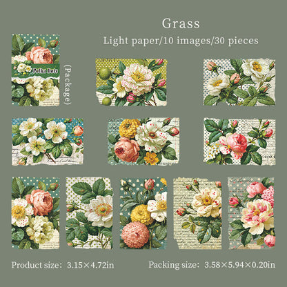Softgreenbackgroundswithivory_peach_andblushfloralarrangements