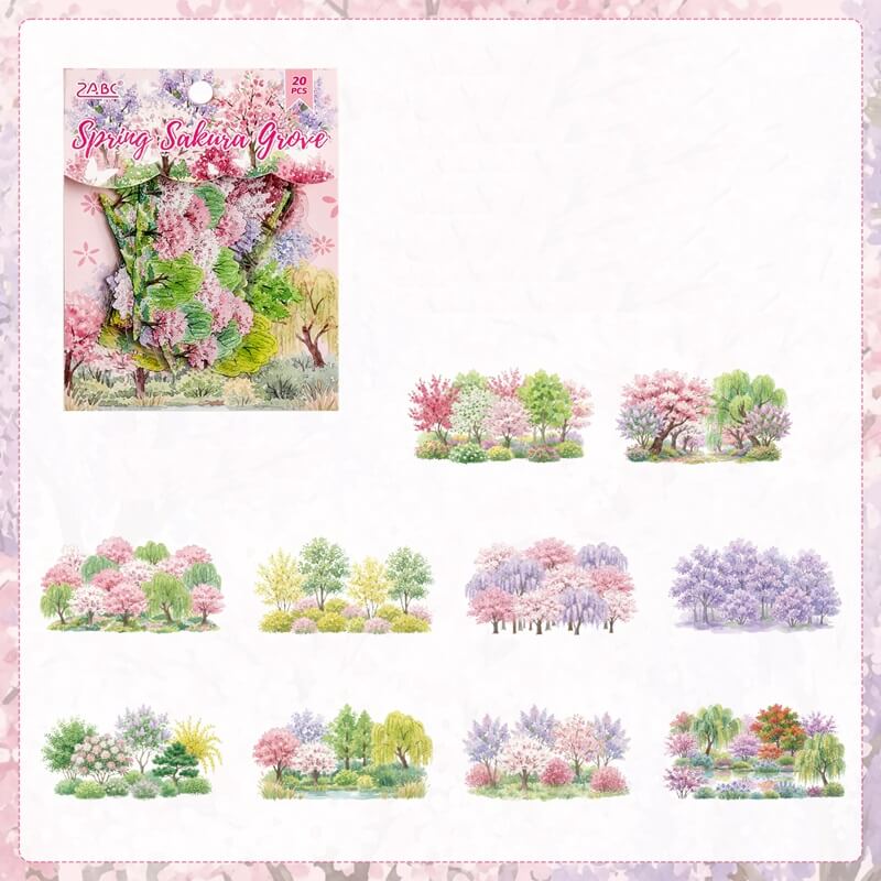SpringForest-Stickers-Scrapbook