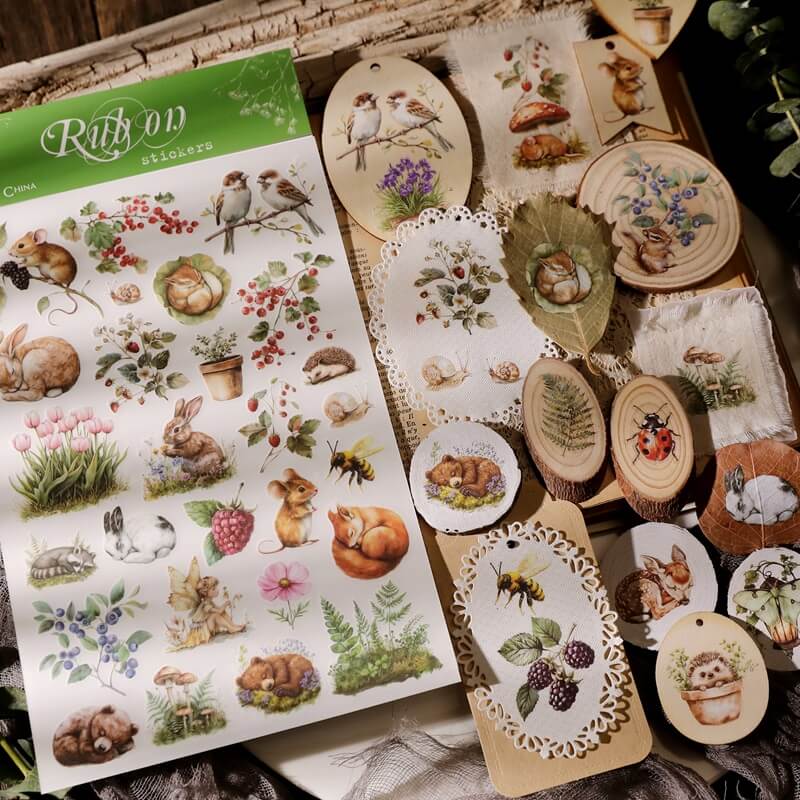 SpringForestAnimal-Rub-OnSticker-Scrapbook-4