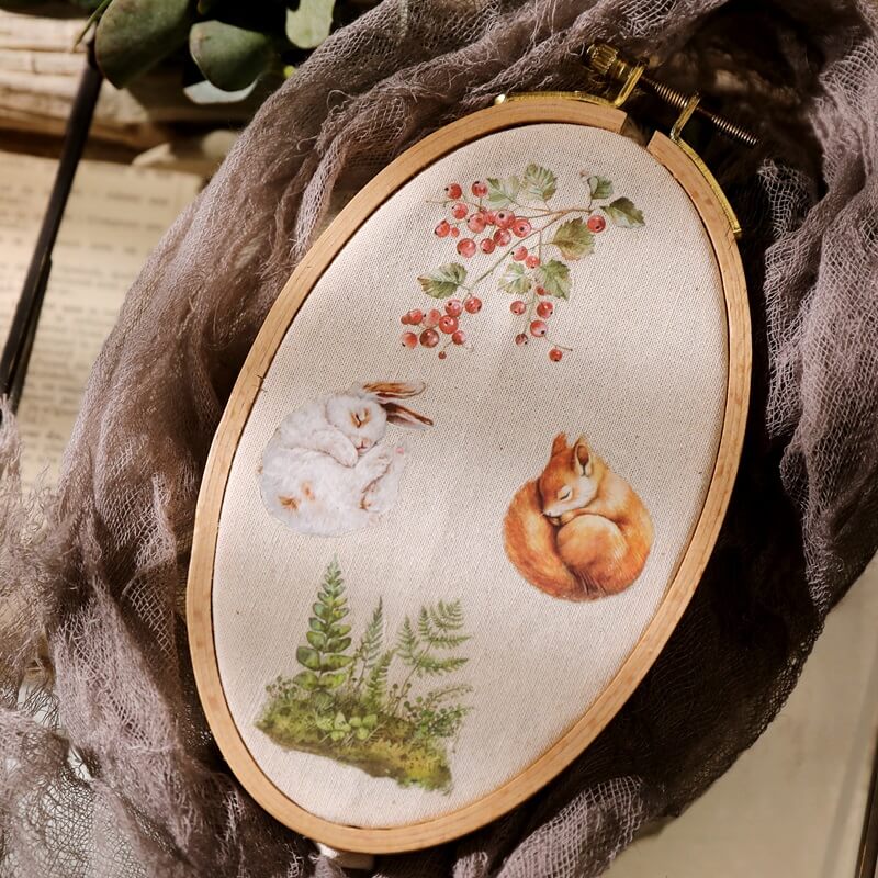 SpringForestAnimal-Rub-OnSticker-Scrapbook-7