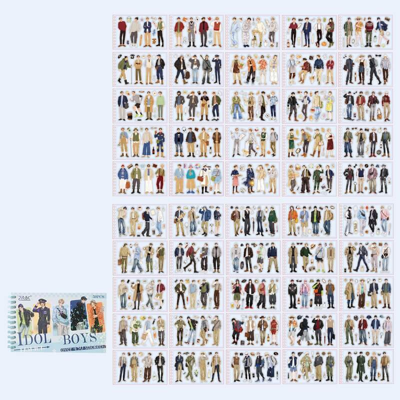 StylishBoys-StickerBook-Scrapbook