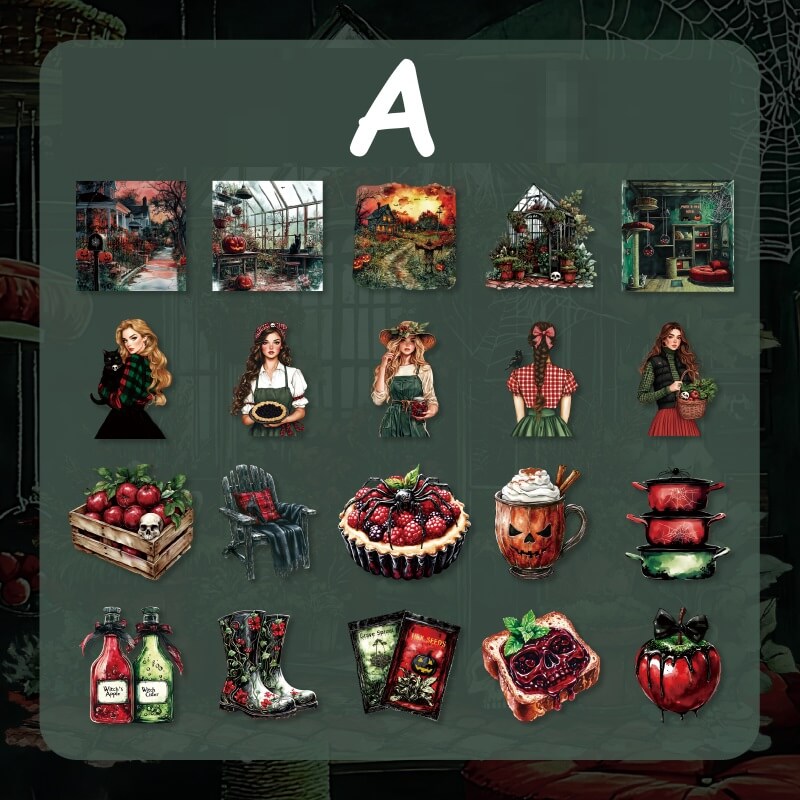 SurpriseHalloweenNight-Stickers-JunkJournal-A