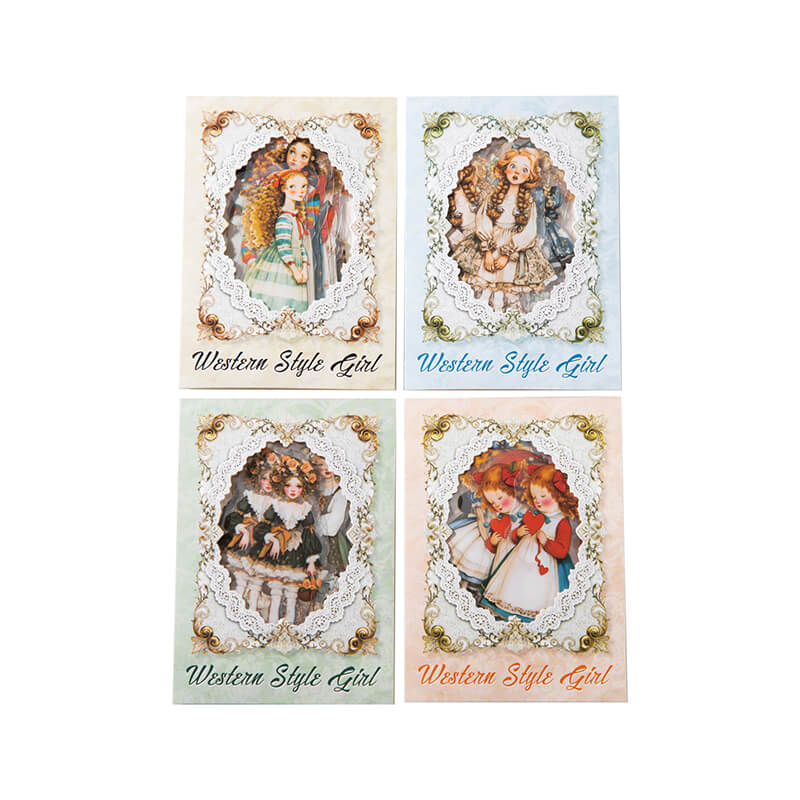 Sweet-StyleDressGirl-Stickers-Scrapbook