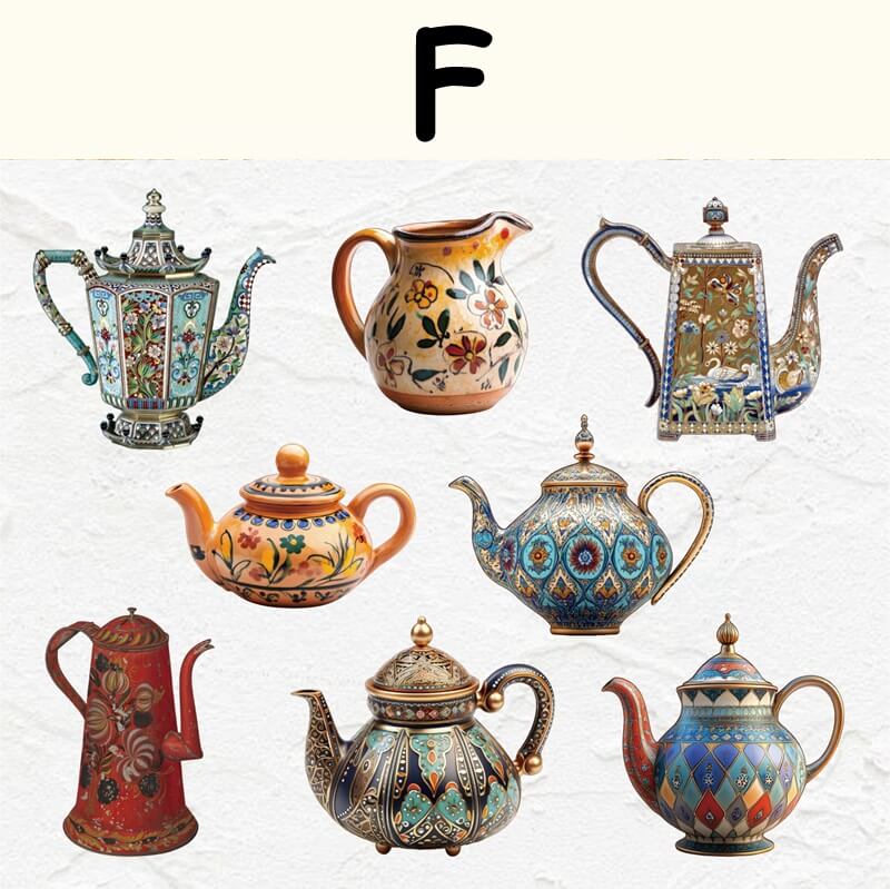 Teapot-HardCardStickers-Scrapbook-F